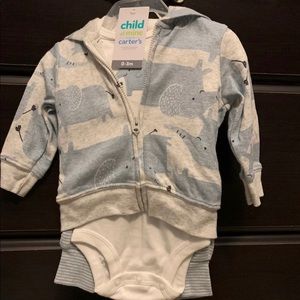 Carter’s 0-3 Month Bodysuit Set